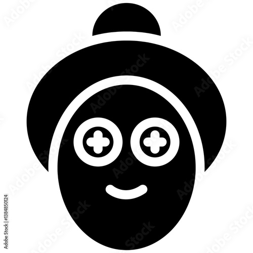 Spa Eye Treatment Icon