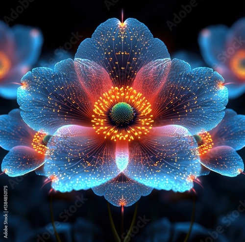 Vibrant Anemone Flowers in Full Bloom