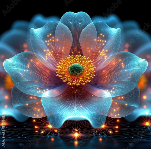 Vibrant Anemone Flowers in Full Bloom