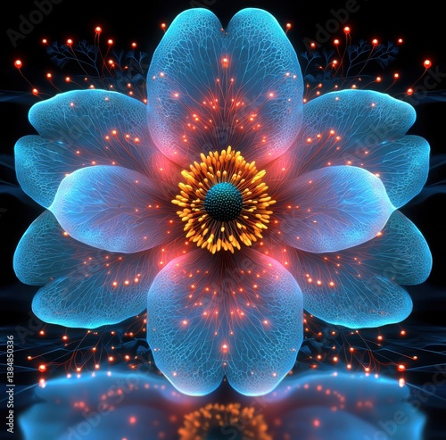 Vibrant Anemone Flowers in Full Bloom