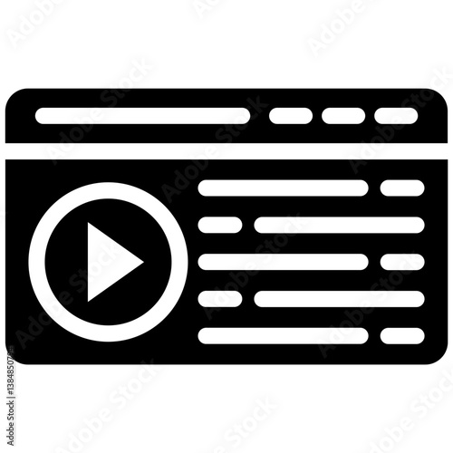 Video Monetization Icon