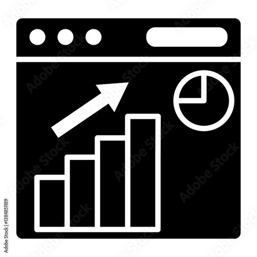 Webpage Statistics Icon