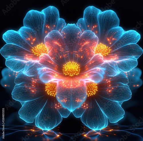 Vibrant Anemone Flowers in Full Bloom