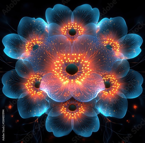 Vibrant Anemone Flowers in Full Bloom