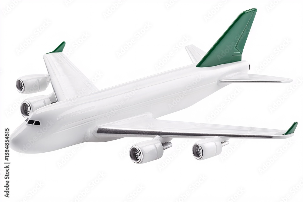 airplane isolated on white background