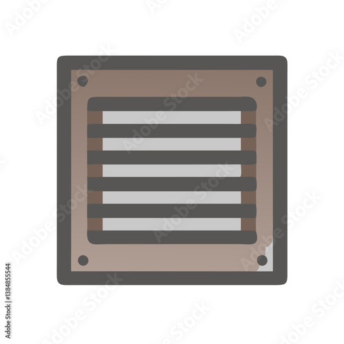  Dynamic Exterior Vent Icon for Airflow Management