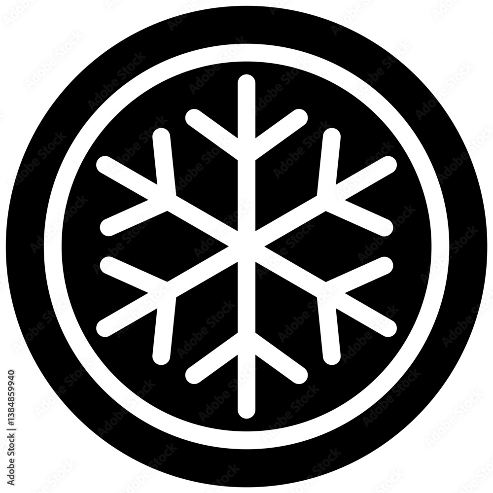 Snowflake Vector Icon Snowflake Vector Icon