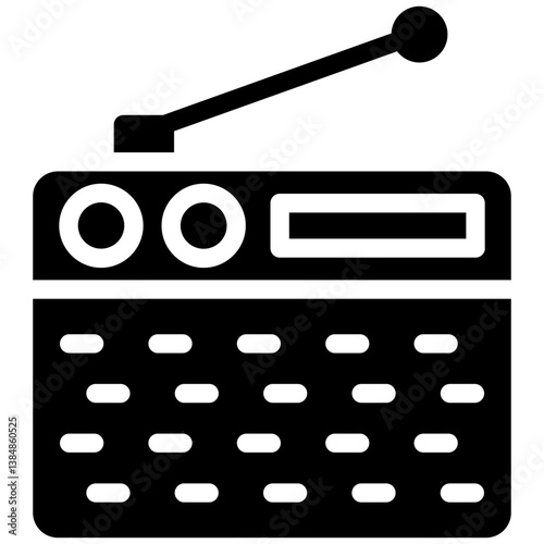 Radio Vector Icon