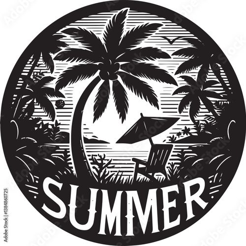 Summer vector