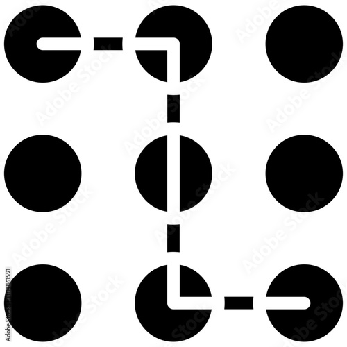 Pattern Recognition Vector Icon