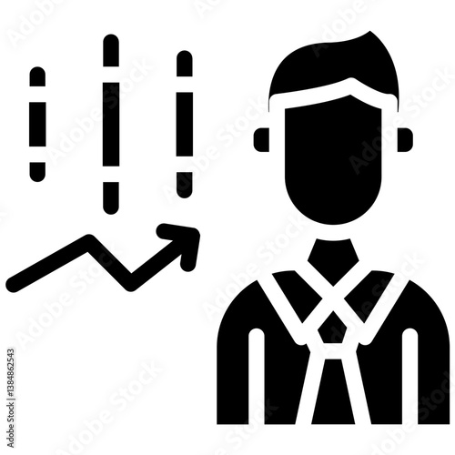 Trader Vector Icon