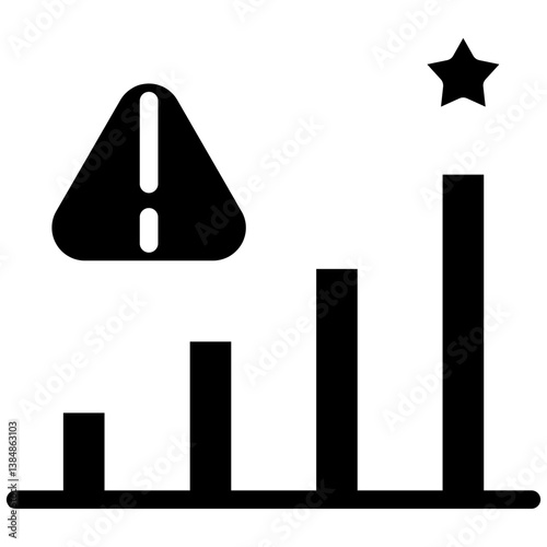 Risk Investment Vector Icon