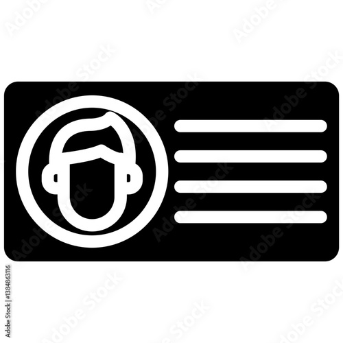 License to work Vector Icon