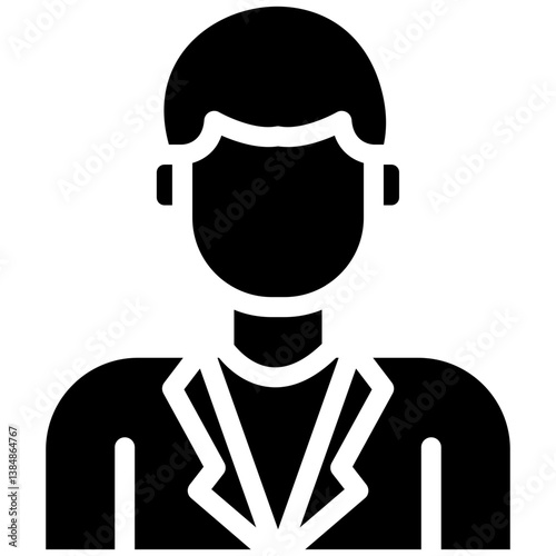 Male Professor Vector Icon