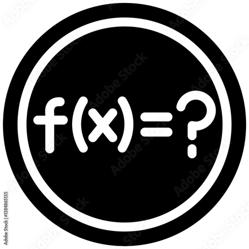 Formula Vector Icon