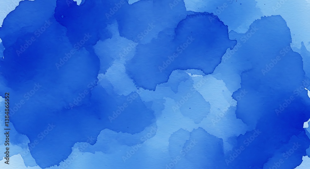 Obraz premium Cobalt Dreamscape AI Generated