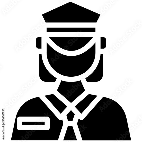 Policewoman Icon
