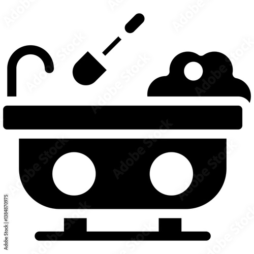 Cleaning Bathroom Icon