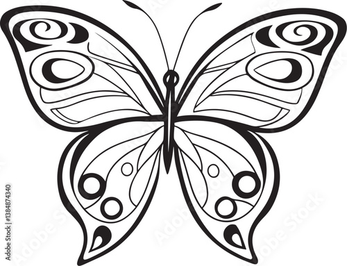 butterfly vector illustration