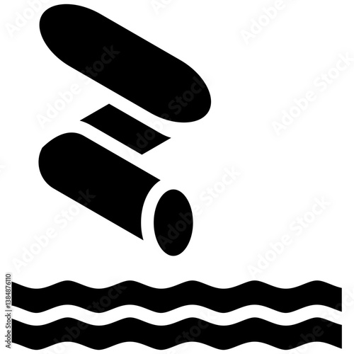 Pool Slide Icon
