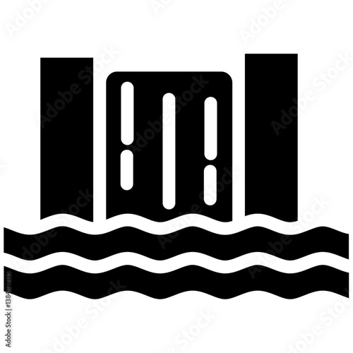 Waterfall Icon