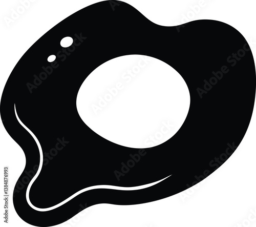 yin yang symbol on black
