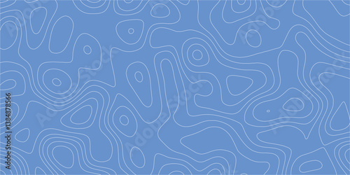 Elegant line art design inspired by terrain maps and topographic abstraction

