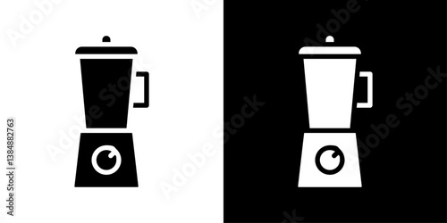 Blender icons vector set in solid flat style