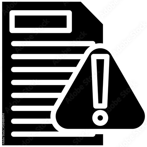 Fraudulent Document Icon