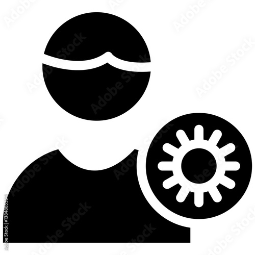 Infected Person Icon