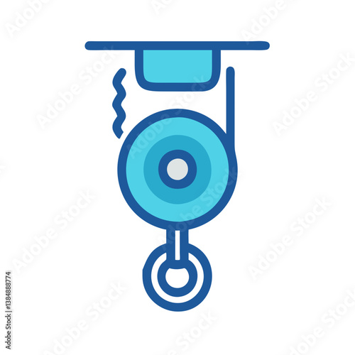  Pulley Icon for Mechanical Engineering