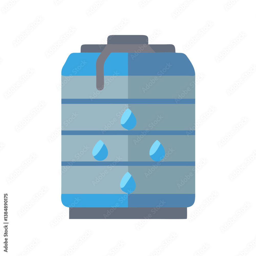 Efficient Rainwater Harvesting Graphic Efficient Rainwater Harvesting Graphic