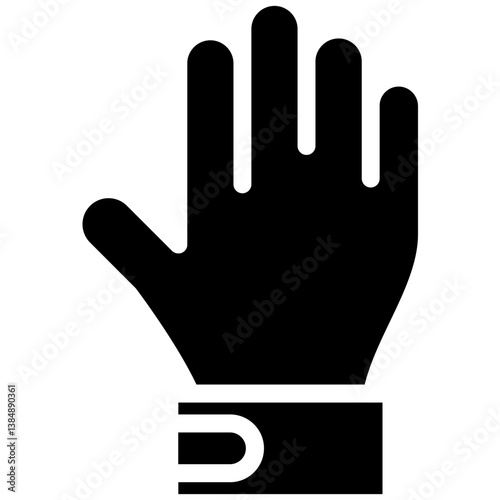 Rugby Gloves Icon