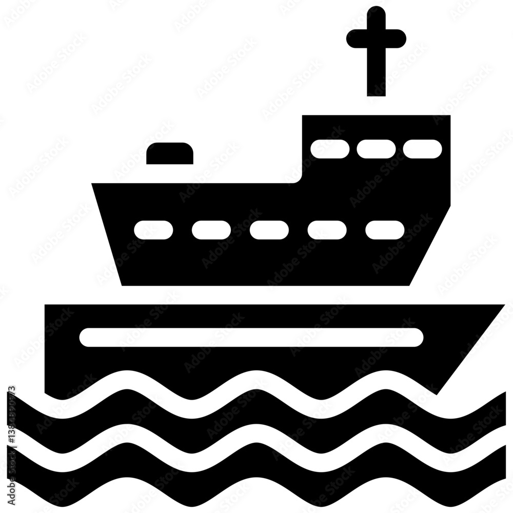 Fototapeta premium Cruise Icon