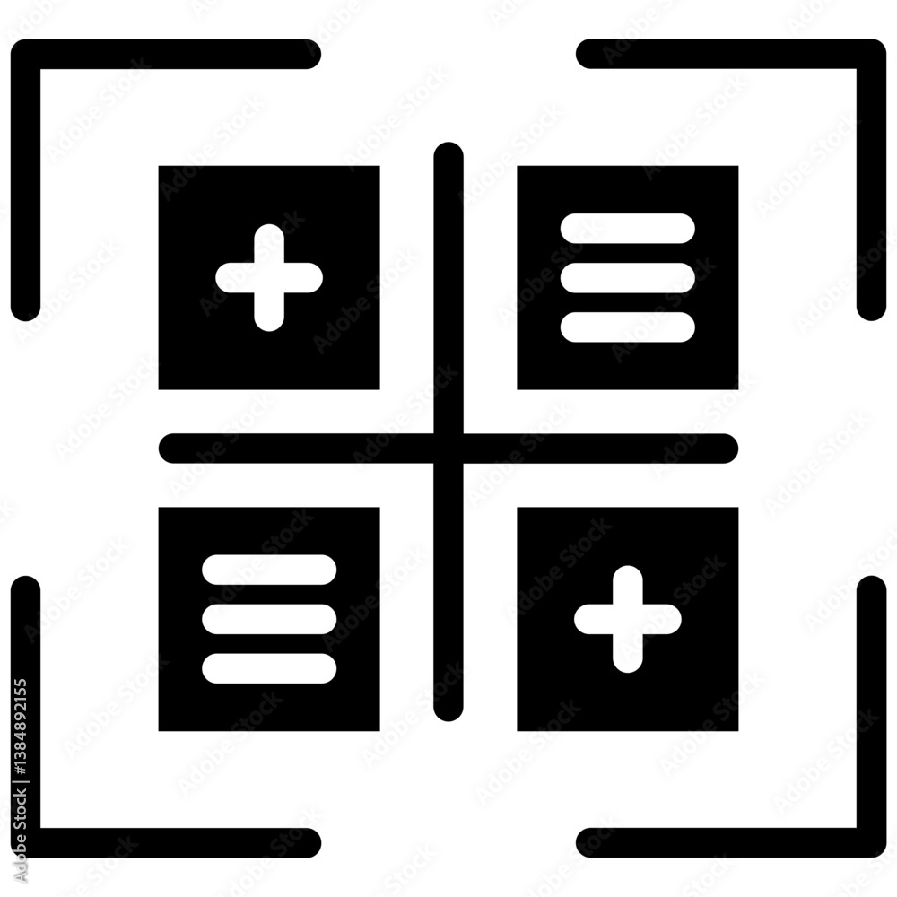 Obraz premium Barcode Icon