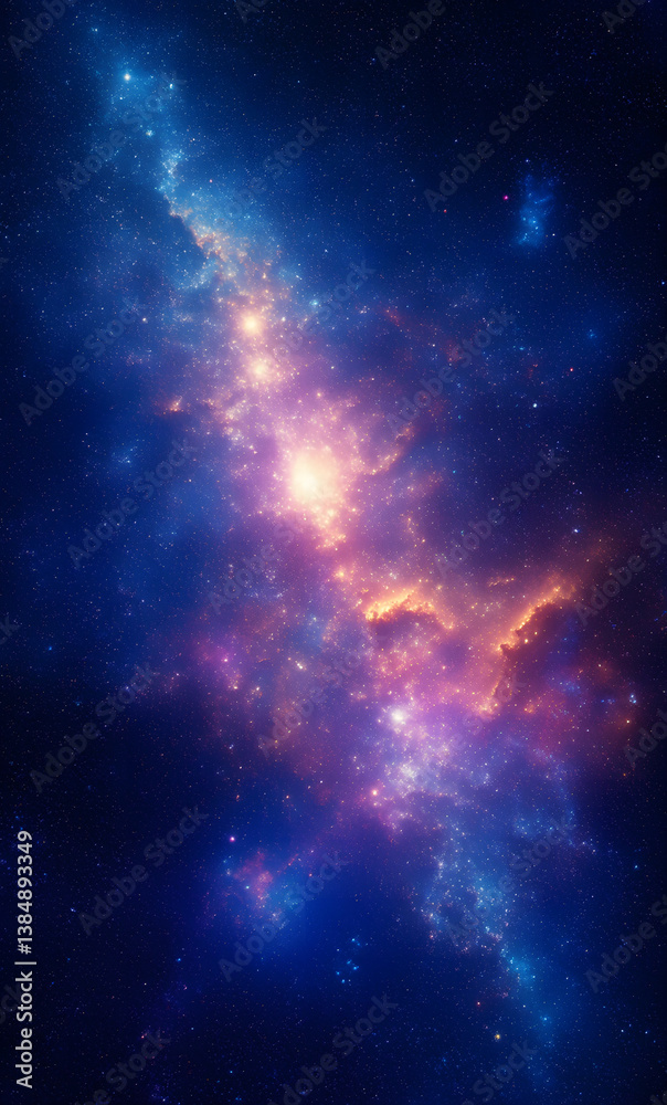 Fototapeta premium magical view of space