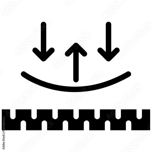 Fabric Elasticity Icon