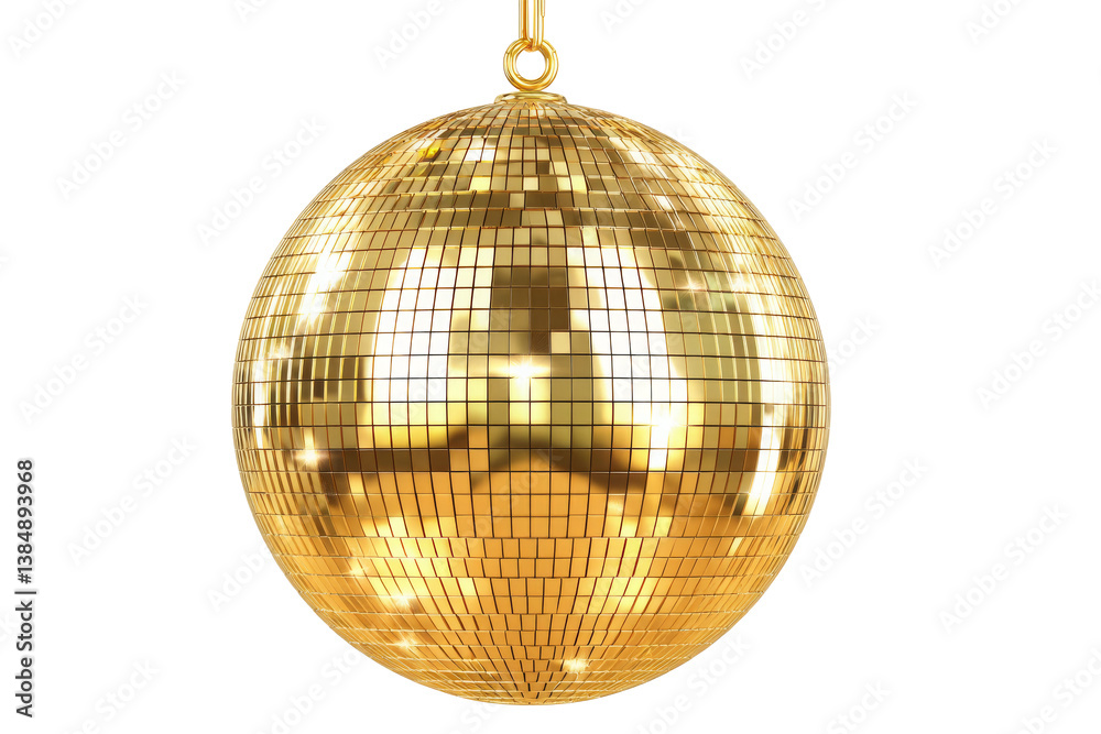 Fototapeta premium Golden Disco Ball