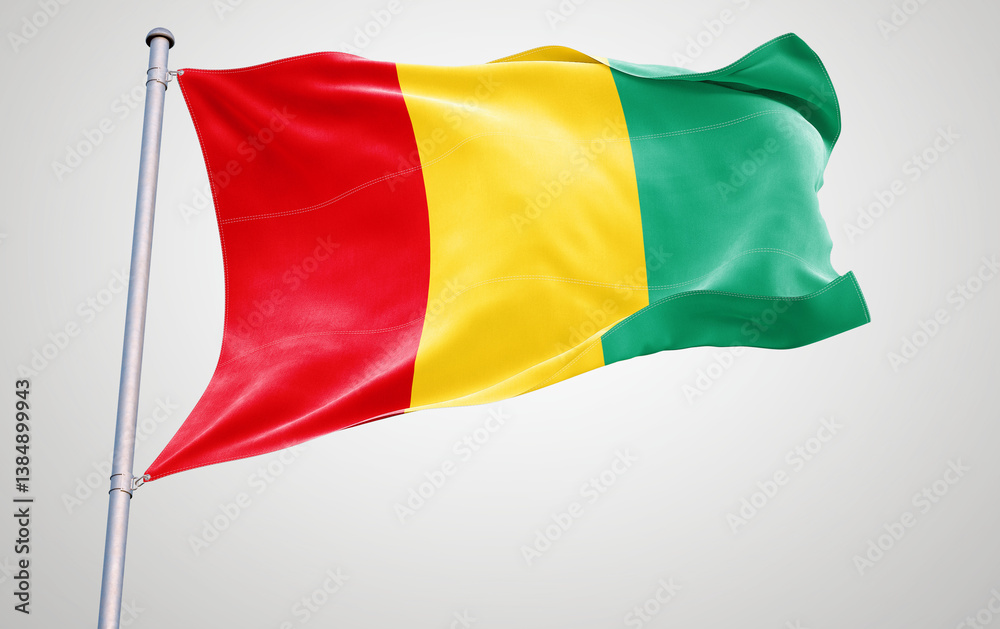 Flags of Portugal and Ireland waving in the wind with vibrant colors representing national symbols and patriotism Flags of Portugal and Ireland waving in the wind with vibrant colors representing national symbols and patriotism