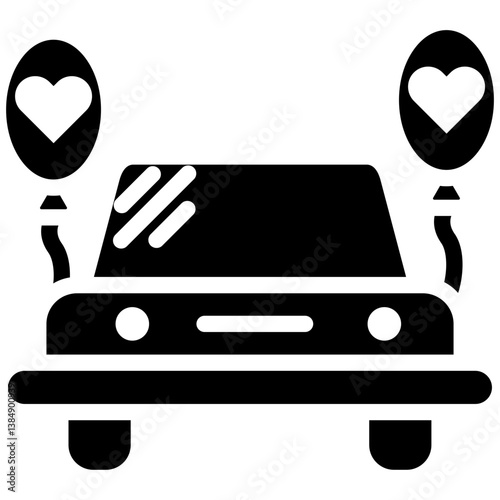 Wedding Car Icon