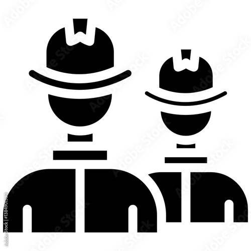 Firefighter Team Icon
