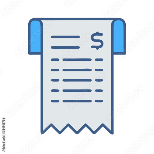  Shopping Receipt Icon for Transactions