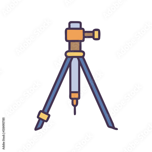  Durable Surveying Rod Icon for Professional Use