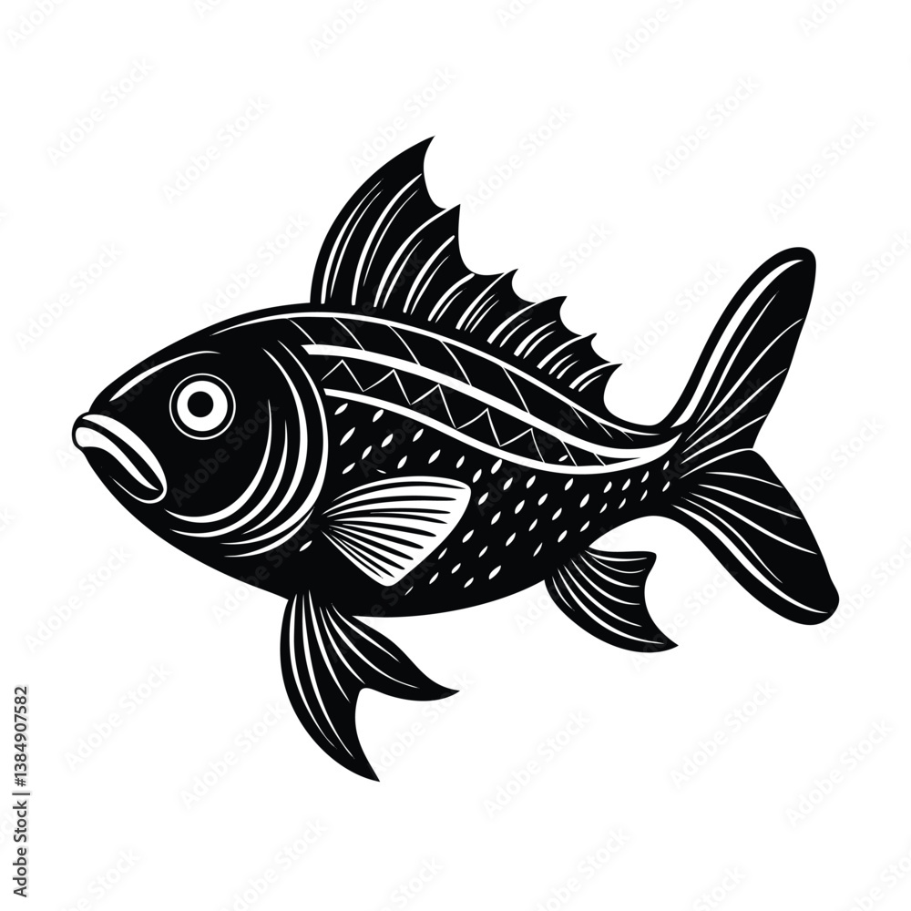 Fototapeta premium fish vector illustration