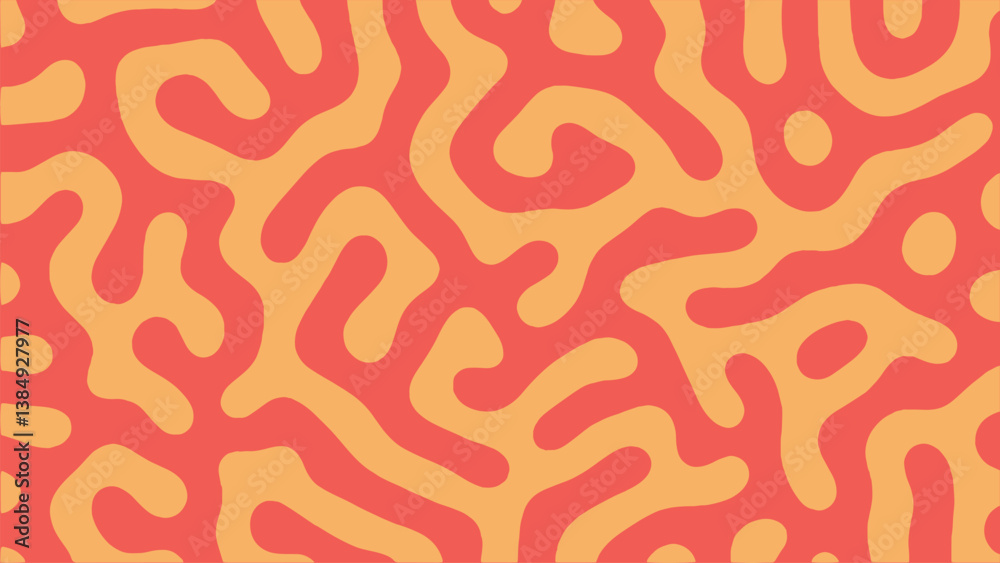Abstract turing pattern lines seamless texture wallpaper fabric diffusion noodle background EPS 10 Abstract turing pattern lines seamless texture wallpaper fabric diffusion noodle background EPS 10