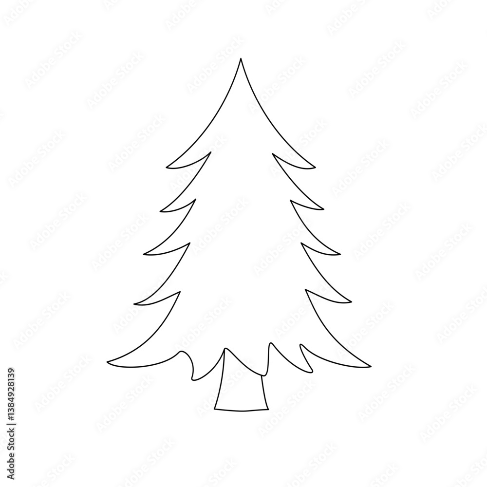 Obraz premium cartoon tree
