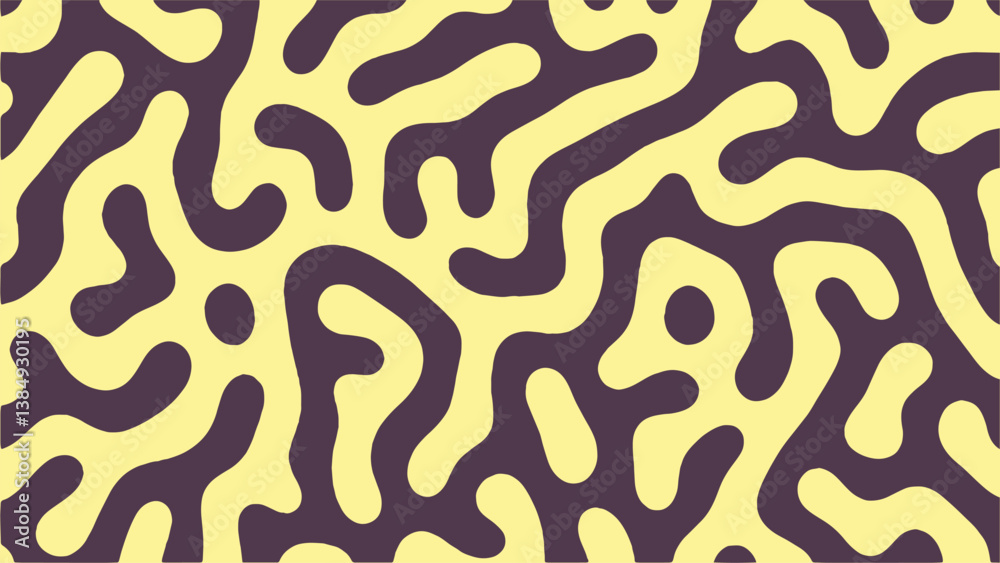 Abstract turing pattern lines seamless texture wallpaper fabric diffusion noodle background EPS 10 Abstract turing pattern lines seamless texture wallpaper fabric diffusion noodle background EPS 10