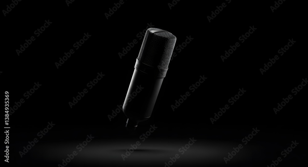Fototapeta premium Phantom Black Vocal Gear