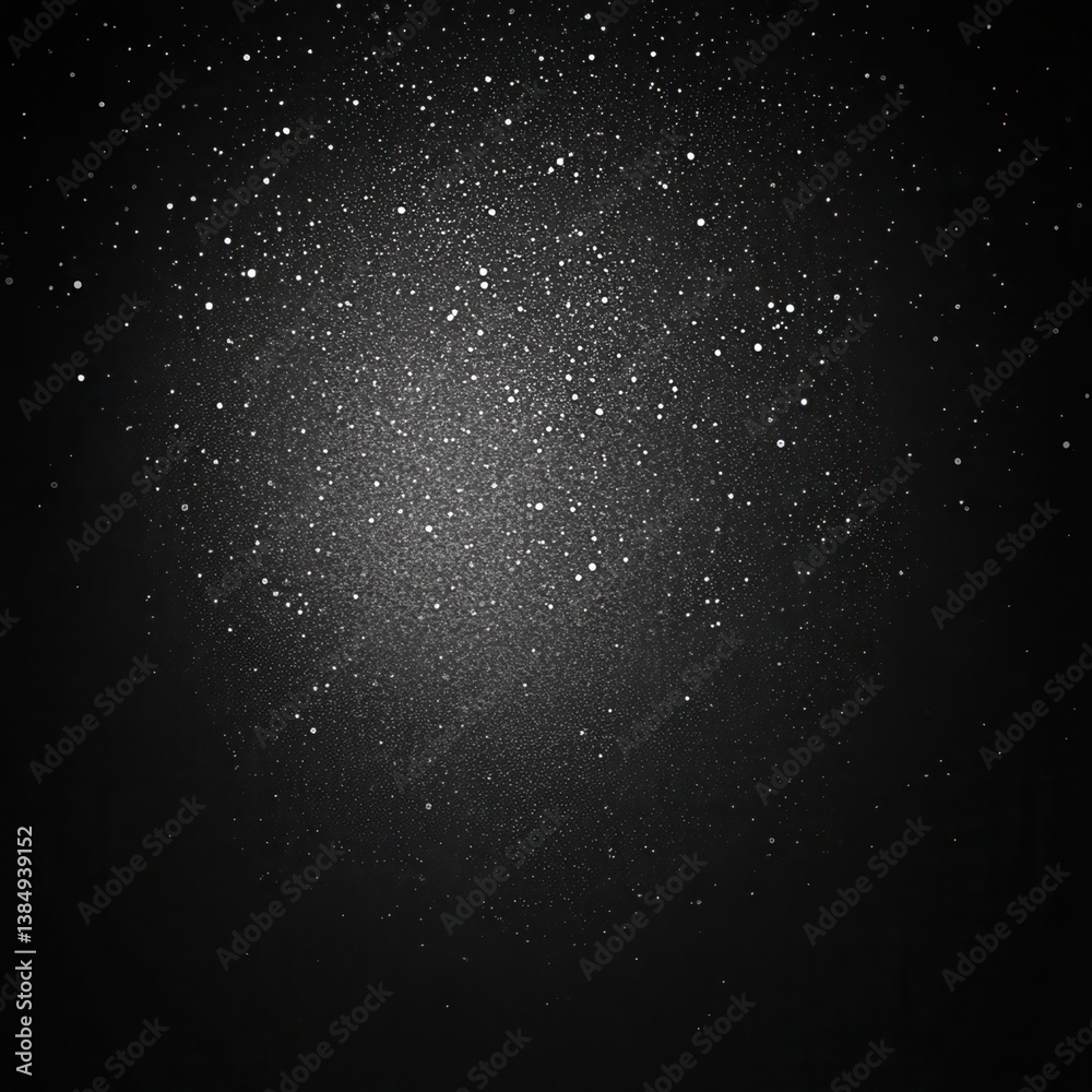 Obraz premium Black grainy gradient background, dark white gray monochrome abstract noise texture banner header backdrop design.