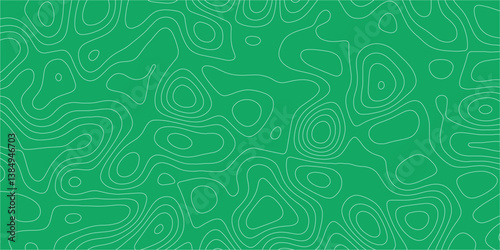 Modern design inspired by map contours and abstract elevation line art

